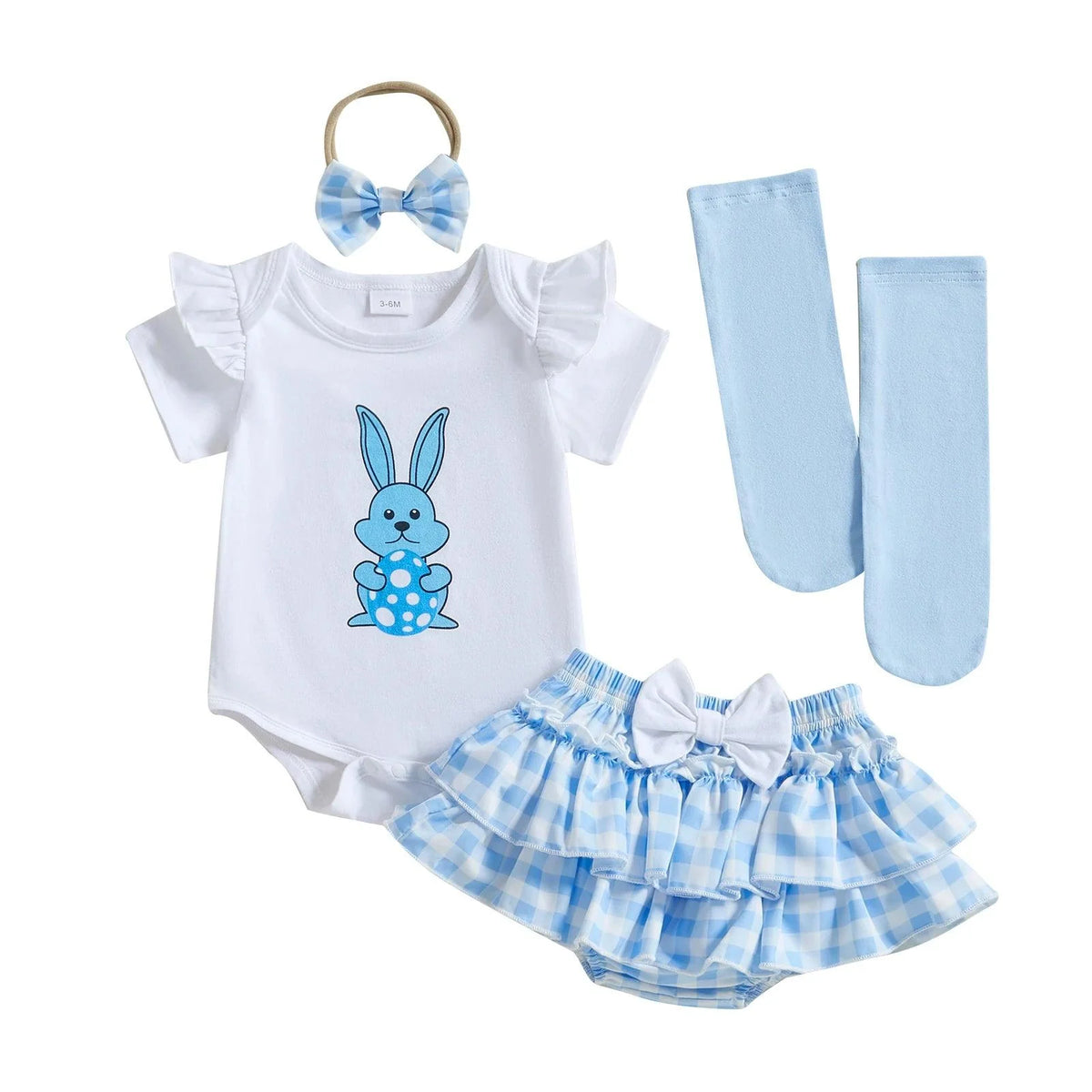 Conjunto Infantil Coelhinho 4 Peças