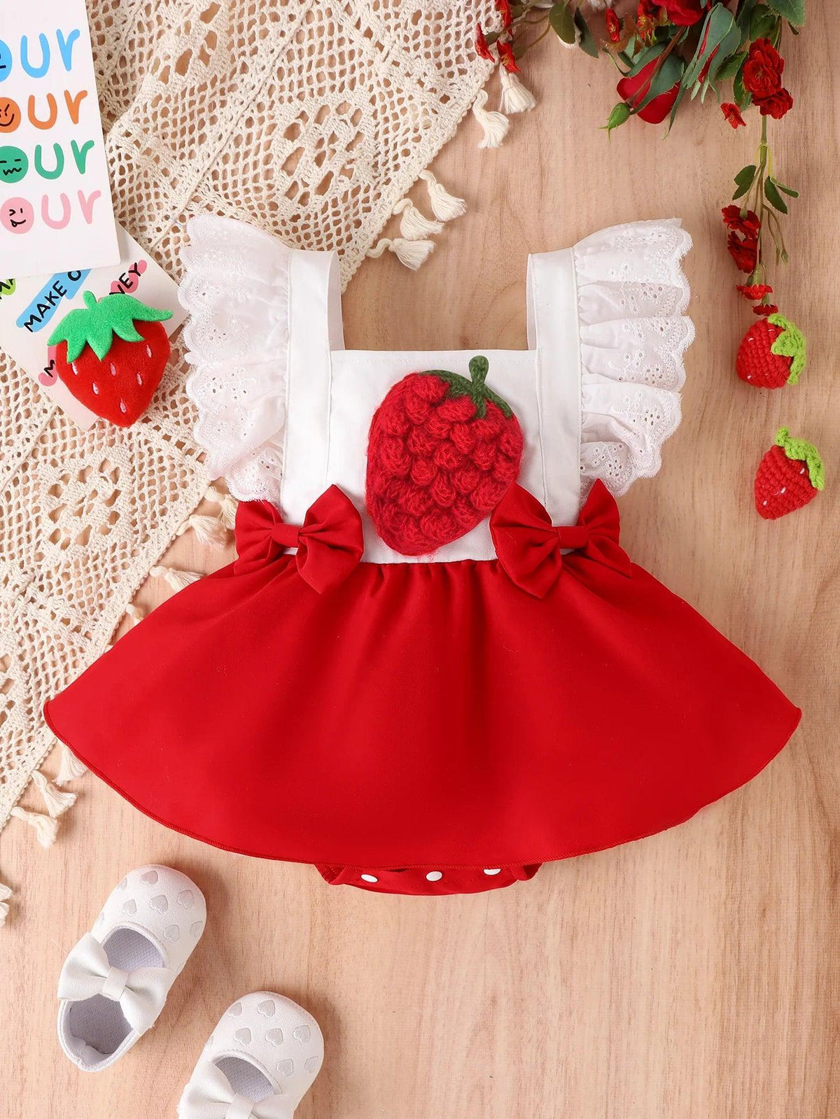 Romper Infantil Moranguinho